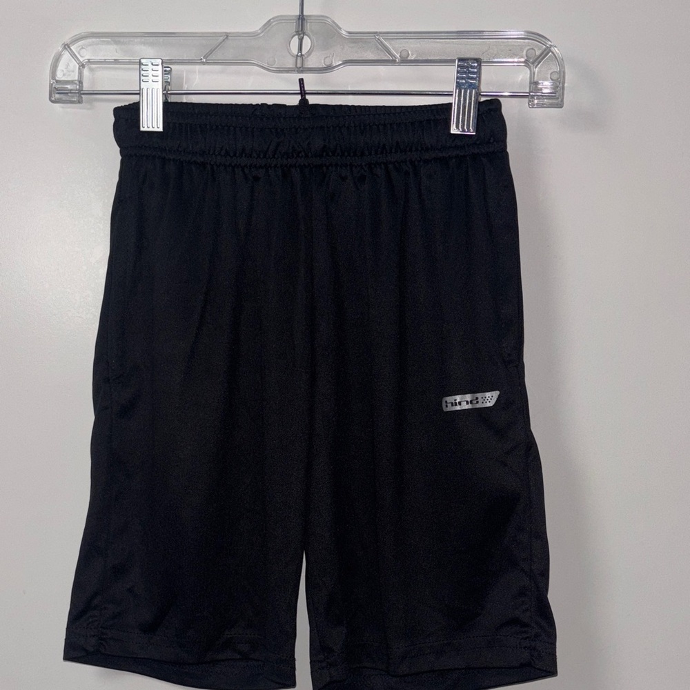 Hind Kids Black Athletic Shorts